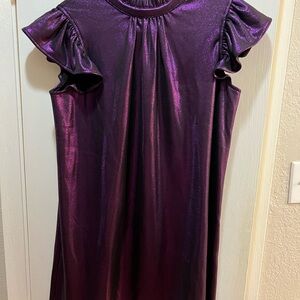 *NWT* VOY BOUTIQUE Shimmering Purple Dress